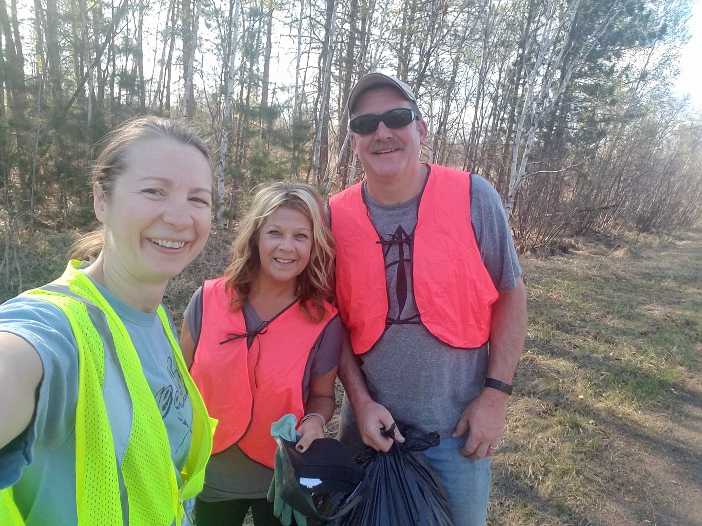 Adopt-A-Highway Selfie!